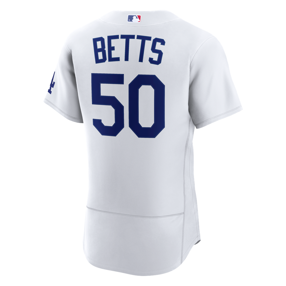 Mookie Betts Los Angeles Dodgers Nike Home Authentic Jersey - White