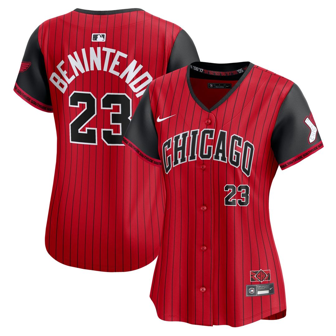 Andrew Benintendi Chicago White Sox Nike Women's City Connect Limited Jersey - Black