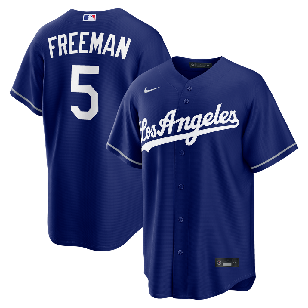 Freddie Freeman Los Angeles Dodgers Nike Alternate Replica Jersey - Royal