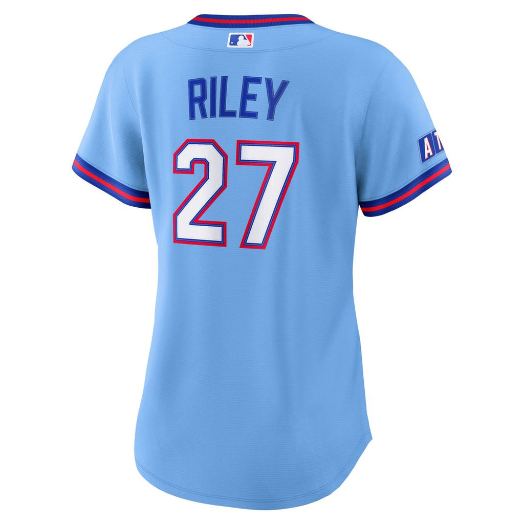 Austin Riley Atlanta Braves Nike Women's 2026 City Connect Stadium Jersey - Powder Blue