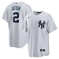 Derek Jeter New York Yankees Nike Home Retired Player Replica Jersey - White