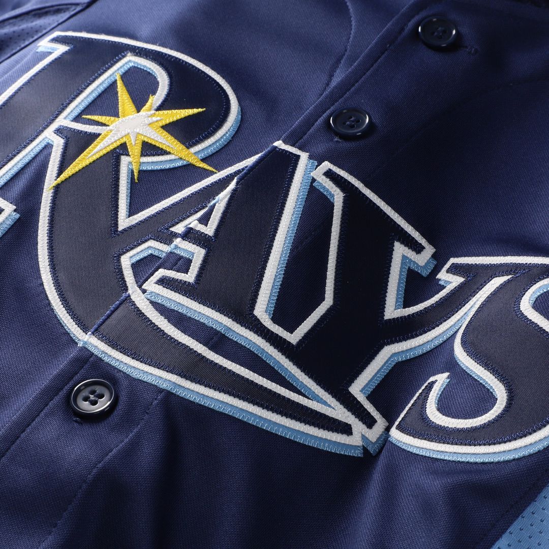 David Price Tampa Bay Rays Mitchell & Ness Authentic Batting Practice Jersey - Blue