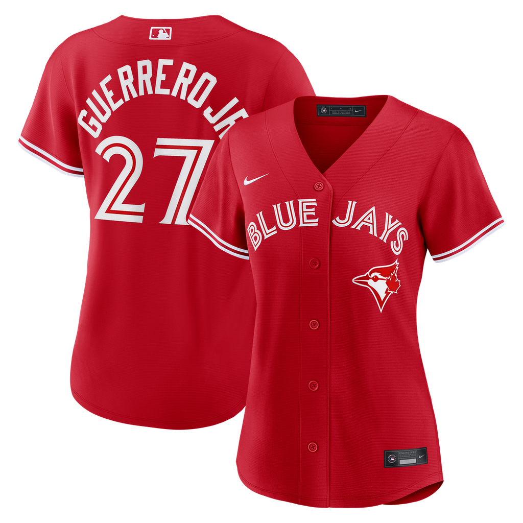 Vladimir Guerrero Jr. Toronto Blue Jays Nike Women's Canada Day Replica Jersey - Red