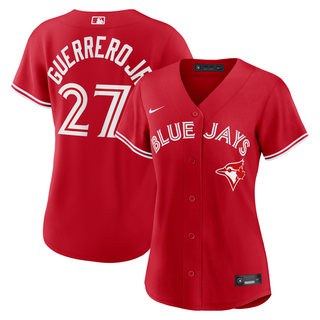 Vladimir Guerrero Jr. Toronto Blue Jays Nike Women's Canada Day Replica Jersey - Red