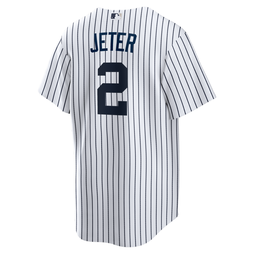 Derek Jeter New York Yankees Nike Home Retired Player Replica Jersey - White