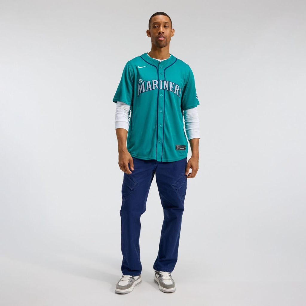 Cal Raleigh Seattle Mariners Nike Home Limited Player Jersey - White