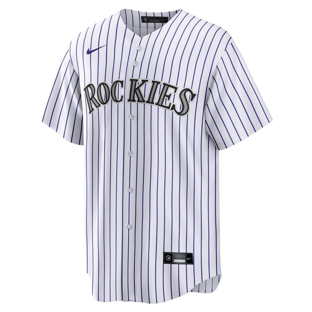 Tyler Freeman Colorado Rockies Nike Home Replica Jersey - White