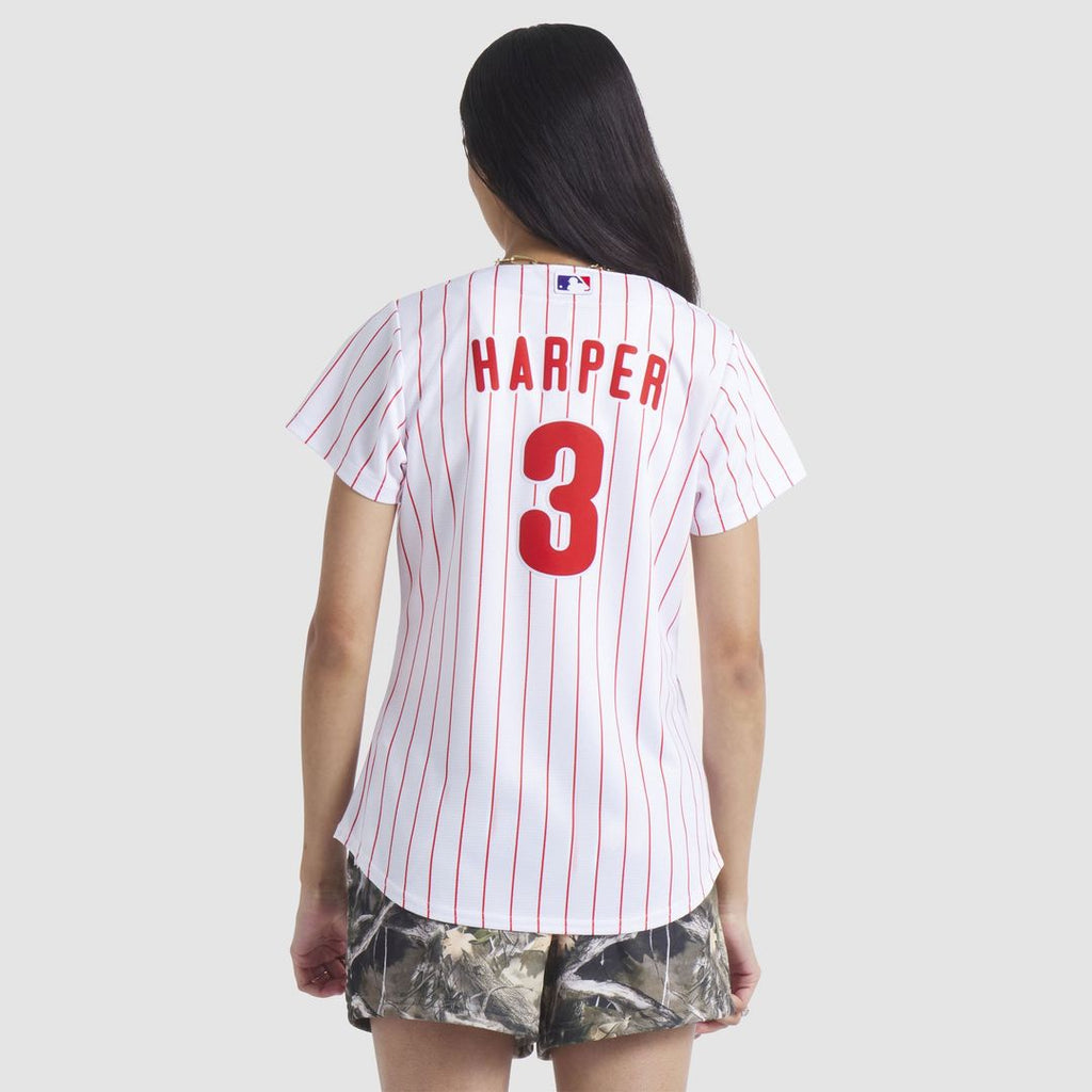 Bryce Harper Philadelphia Phillies Nike Women's Home Replica Player Jersey - White