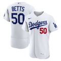 Mookie Betts Los Angeles Dodgers Nike Home Authentic Jersey - White