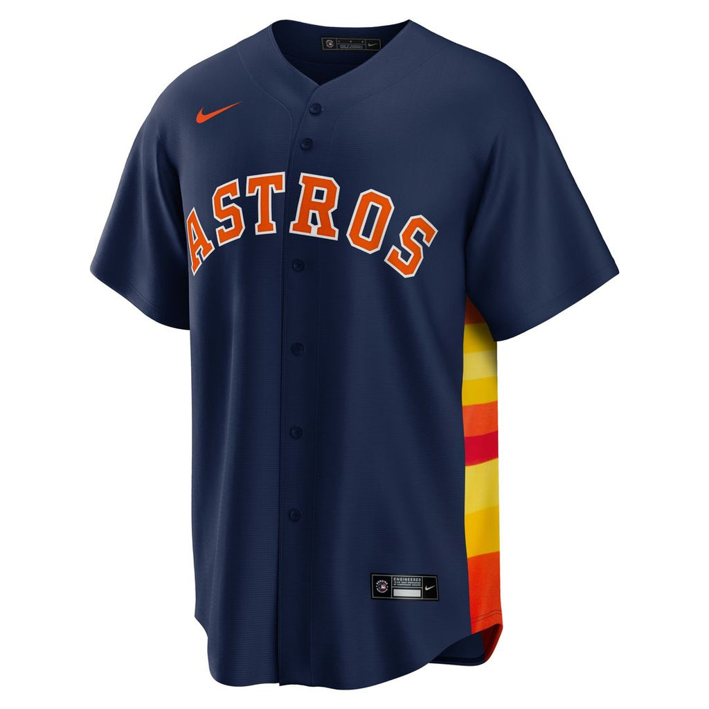 Jose Altuve Houston Astros Nike Alternate 2 Replica Jersey - Navy