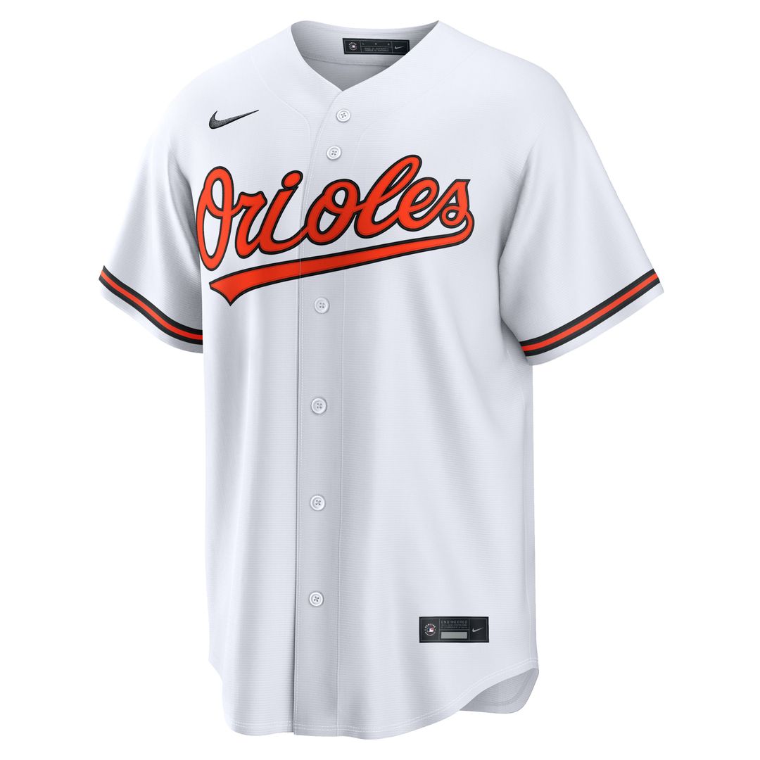 Baltimore Orioles Nike Home Replica Jersey - White