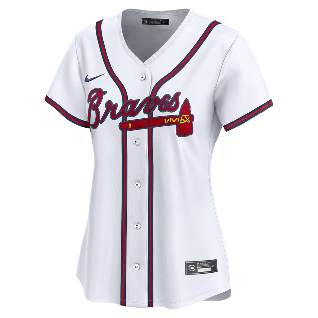 Atlanta Braves Nike Home Women's Limited Jersey - White