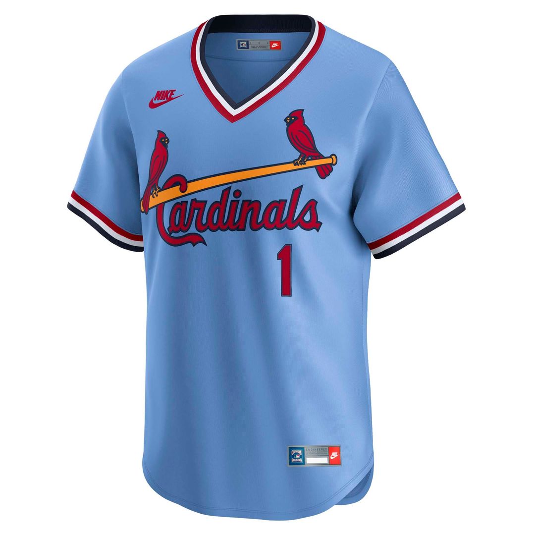 Ozzie Smith St. Louis Cardinals Nike Throwback Cooperstown Collection Limited Jersey - White
