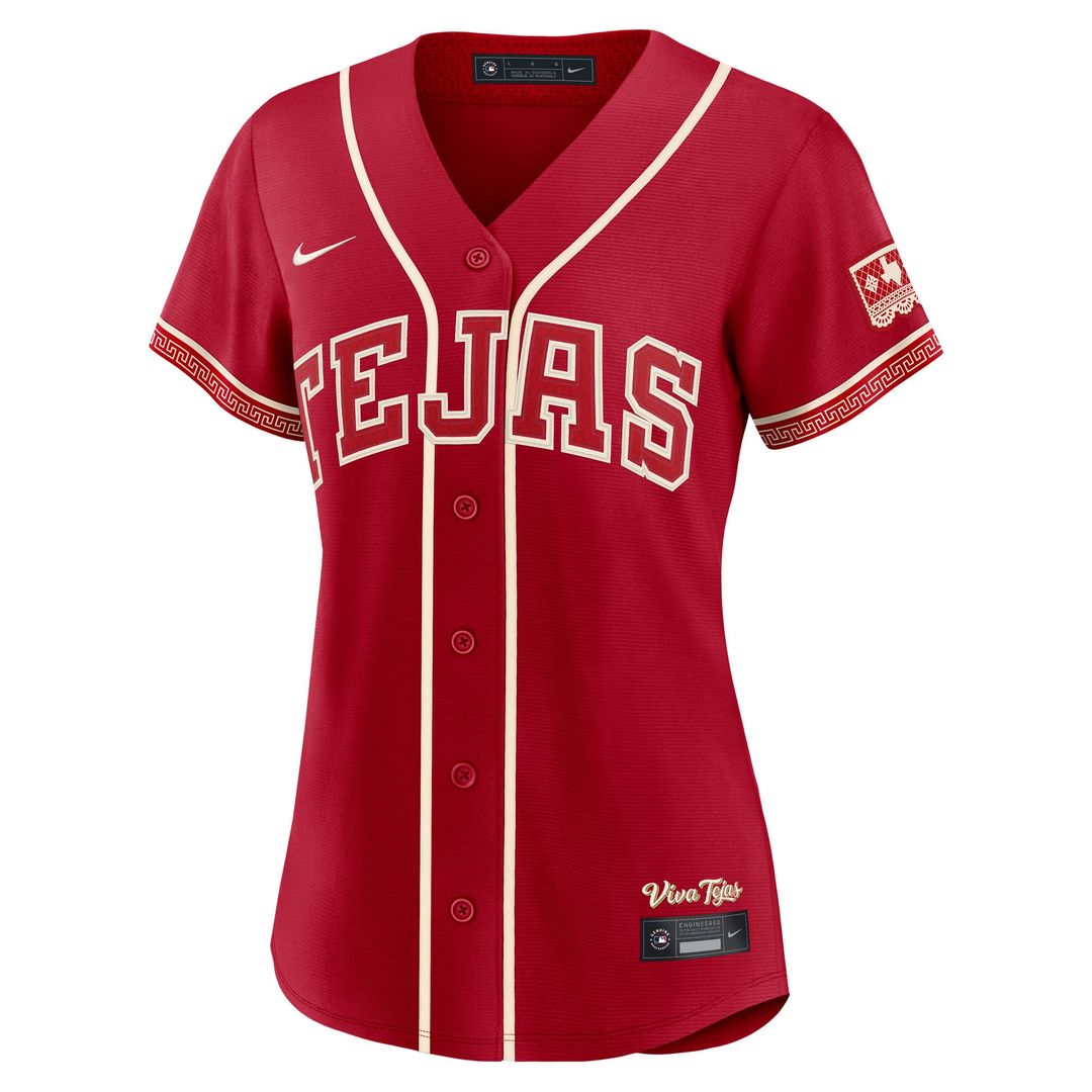 Nathan Eovaldi Texas Rangers Nike Women's 2026 City Connect Stadium Jersey - Red
