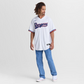 Jake Burger Texas Rangers Nike Home Replica Jersey - White