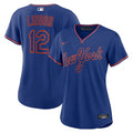 Francisco Lindor New York Mets Nike Women's Alternate Replica Jersey - Royal