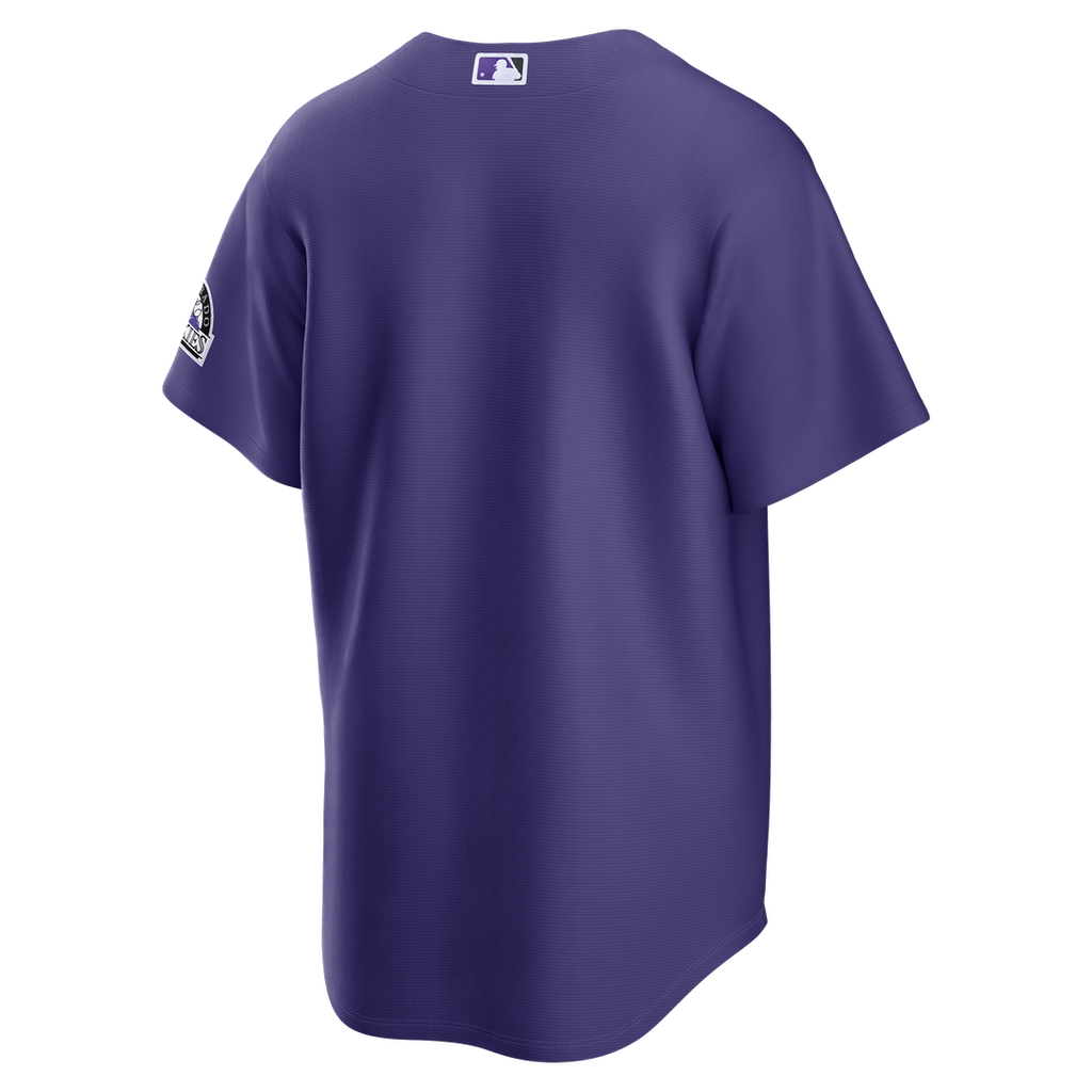 Colorado Rockies Nike  Alternate Stadium Jersey - Purple