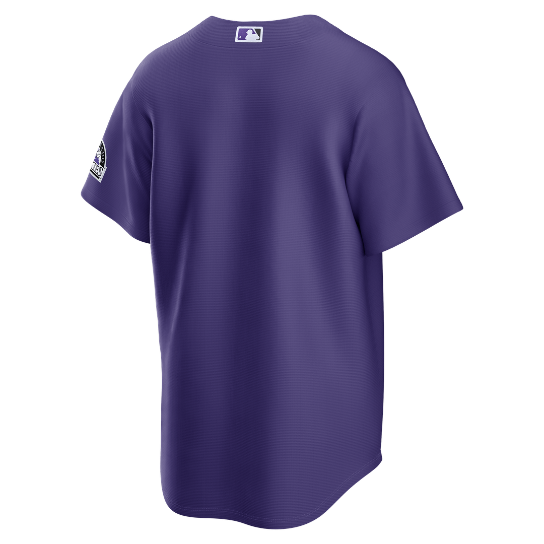Colorado Rockies Nike  Alternate Stadium Jersey - Purple