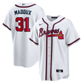 Greg Maddux Atlanta Braves Nike Home Retired Player Replica Jersey - White