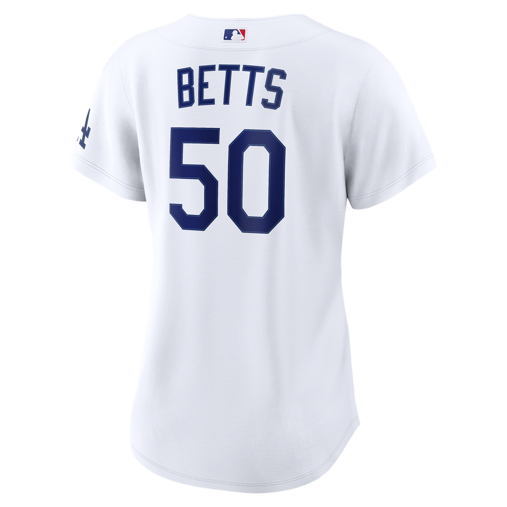 Mookie Betts Los Angeles Dodgers Nike Women's Home Stadium Jersey - White