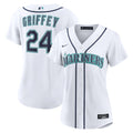 Ken Griffey Jr. Seattle Mariners Nike Women's Home Replica Jersey - White