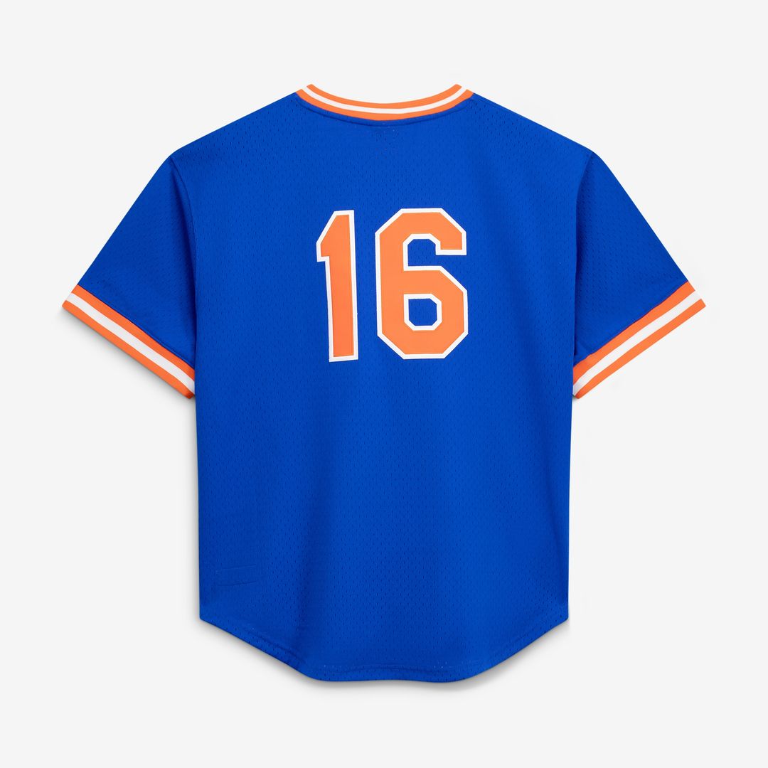 Dwight Gooden New York Mets Mitchell & Ness Authentic Batting Practice Jersey - Royal