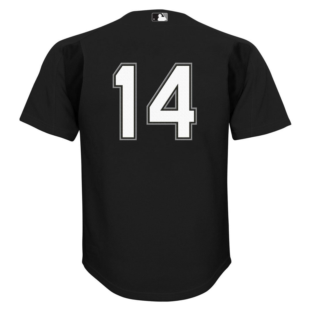 Paul Konerko Chicago White Sox Mitchell & Ness Youth Mesh Batting Practice Jersey - Black
