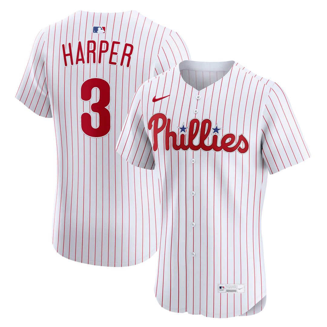 Bryce Harper Philadelphia Phillies Nike Alternate Elite Jersey - Light Blue