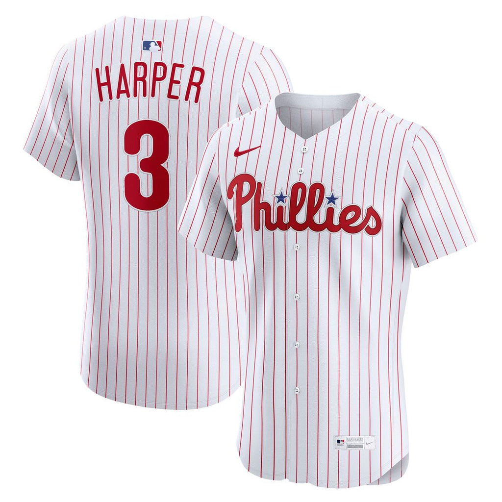 Bryce Harper Philadelphia Phillies Nike Alternate 2 Elite Jersey - Cream