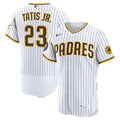 Fernando Tatis Jr. San Diego Padres Nike Home Authentic Sponsor Patch Jersey - White