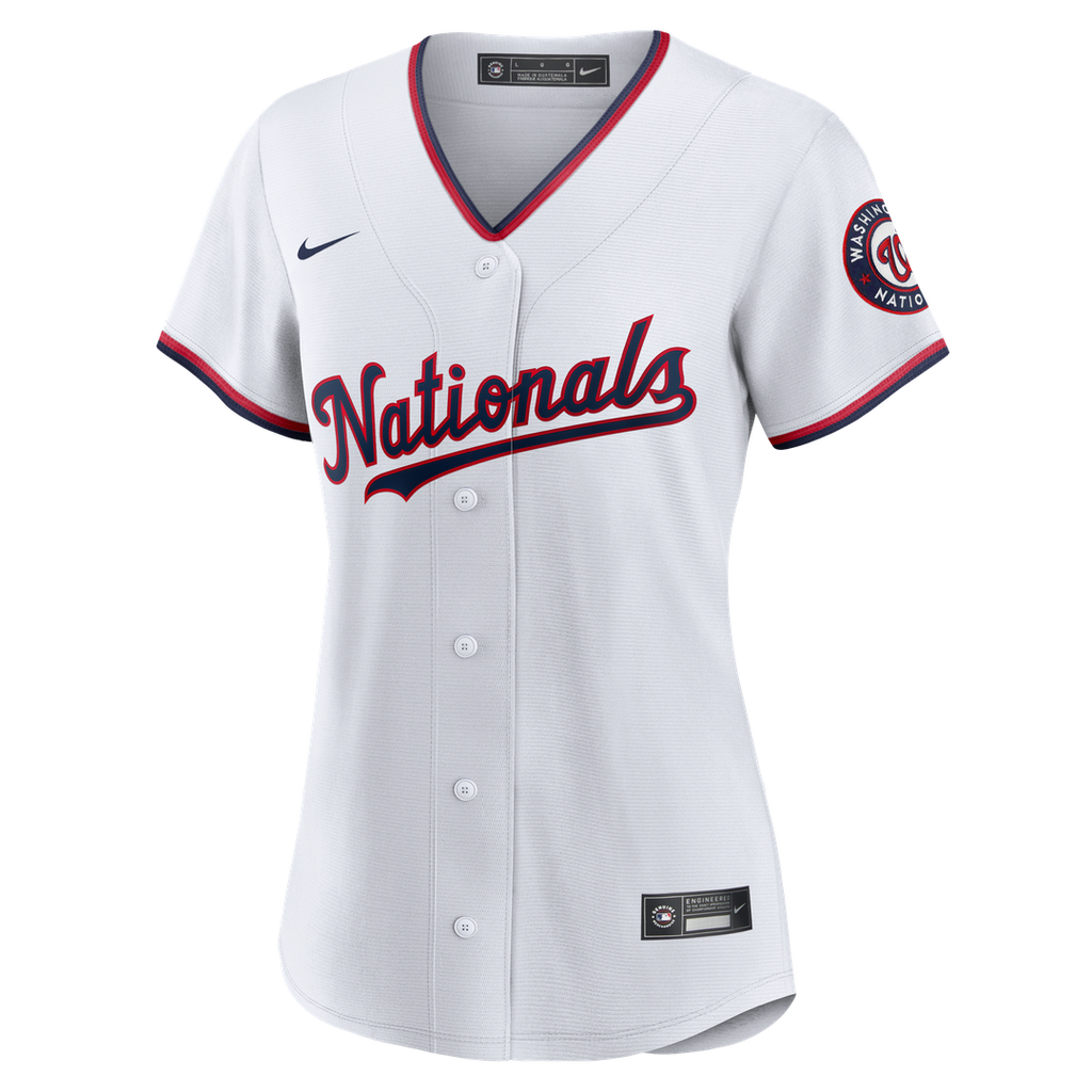 CJ Abrams Washington Nationals Nike Women's Home Replica Player Jersey - White