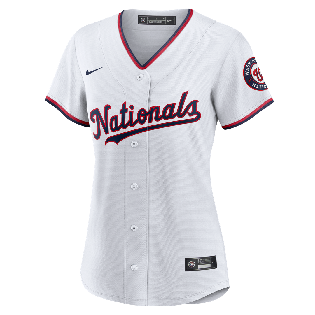 CJ Abrams Washington Nationals Nike Women's Home Replica Player Jersey - White