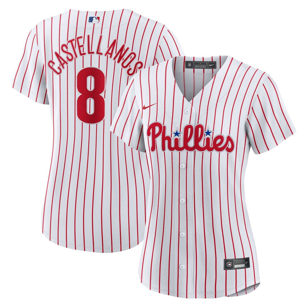Nick Castellanos Philadelphia Phillies Nike Women's Home Replica Player Jersey - White