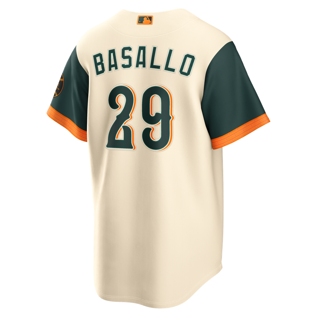 Samuel Basallo Baltimore Orioles Nike 2026 City Connect Stadium Jersey - Cream