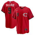 Matt McLain Cincinnati Reds Nike 2026 City Connect Stadium Jersey - Red