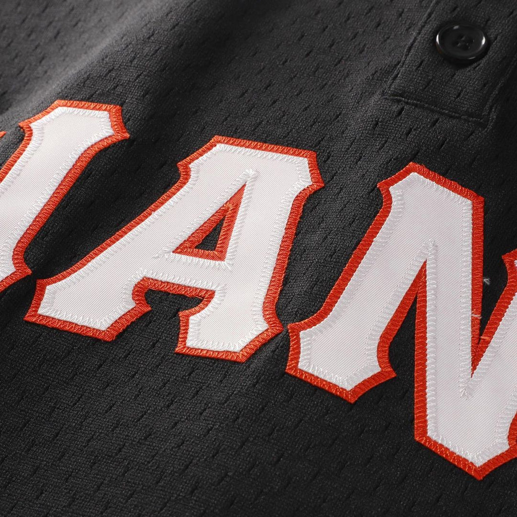 Matt Williams San Francisco Giants Mitchell & Ness Authentic Batting Practice Jersey - Black