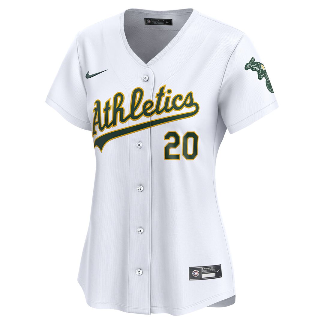 Zack Gelof Athletics Nike Women's Home Limited Player Jersey – White