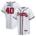 Reynaldo Lopez Atlanta Braves Nike Home Replica Jersey - White