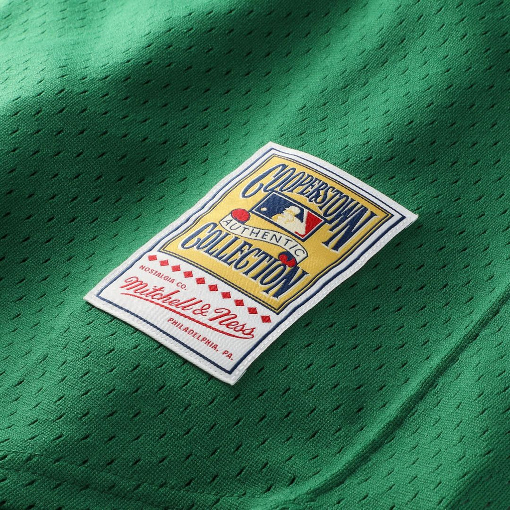 David Ortiz Boston Red Sox Mitchell & Ness Cooperstown Collection Mesh Batting Practice Button-Up Jersey - Red