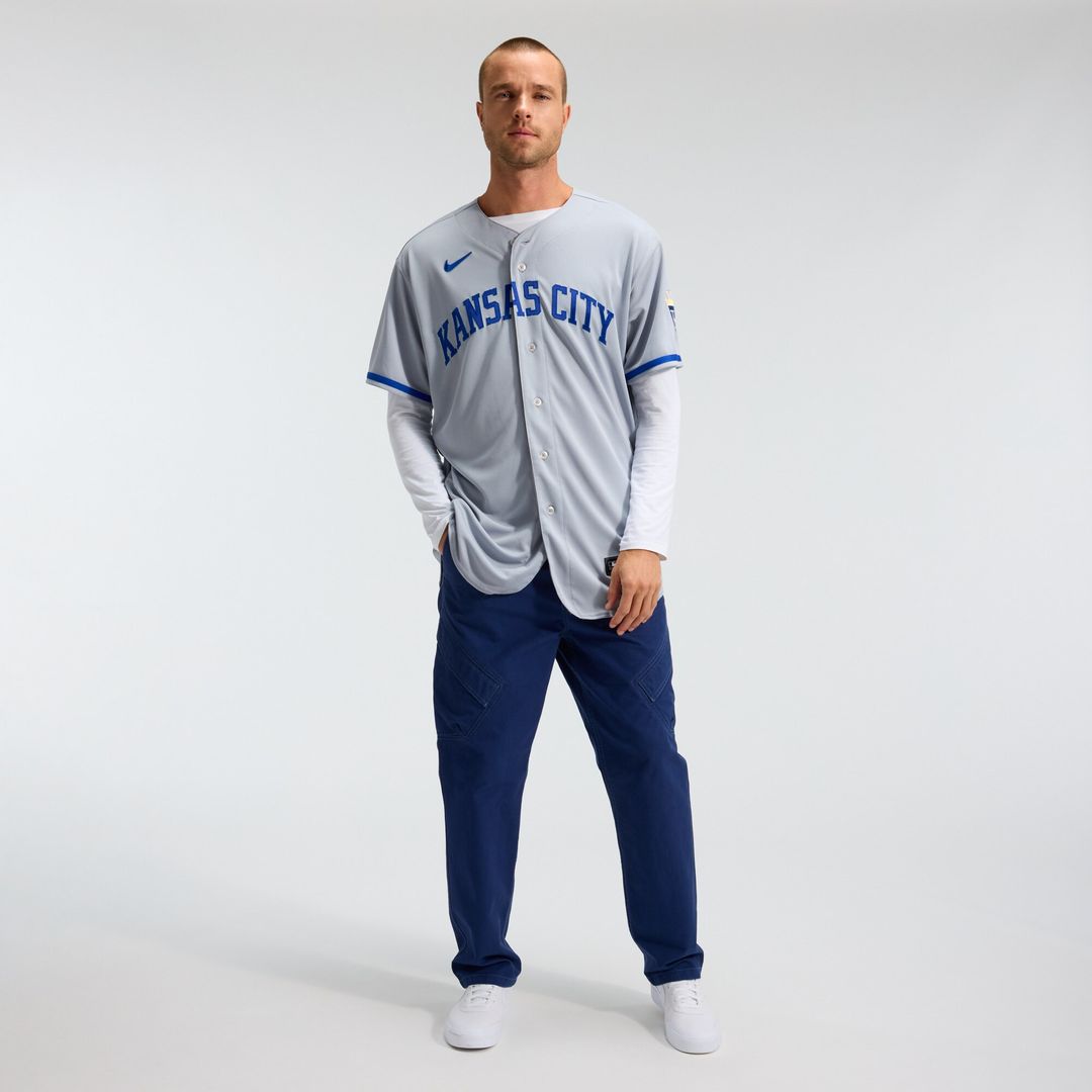 Kansas City Royals Nike 2022 Road Authentic Jersey - Gray