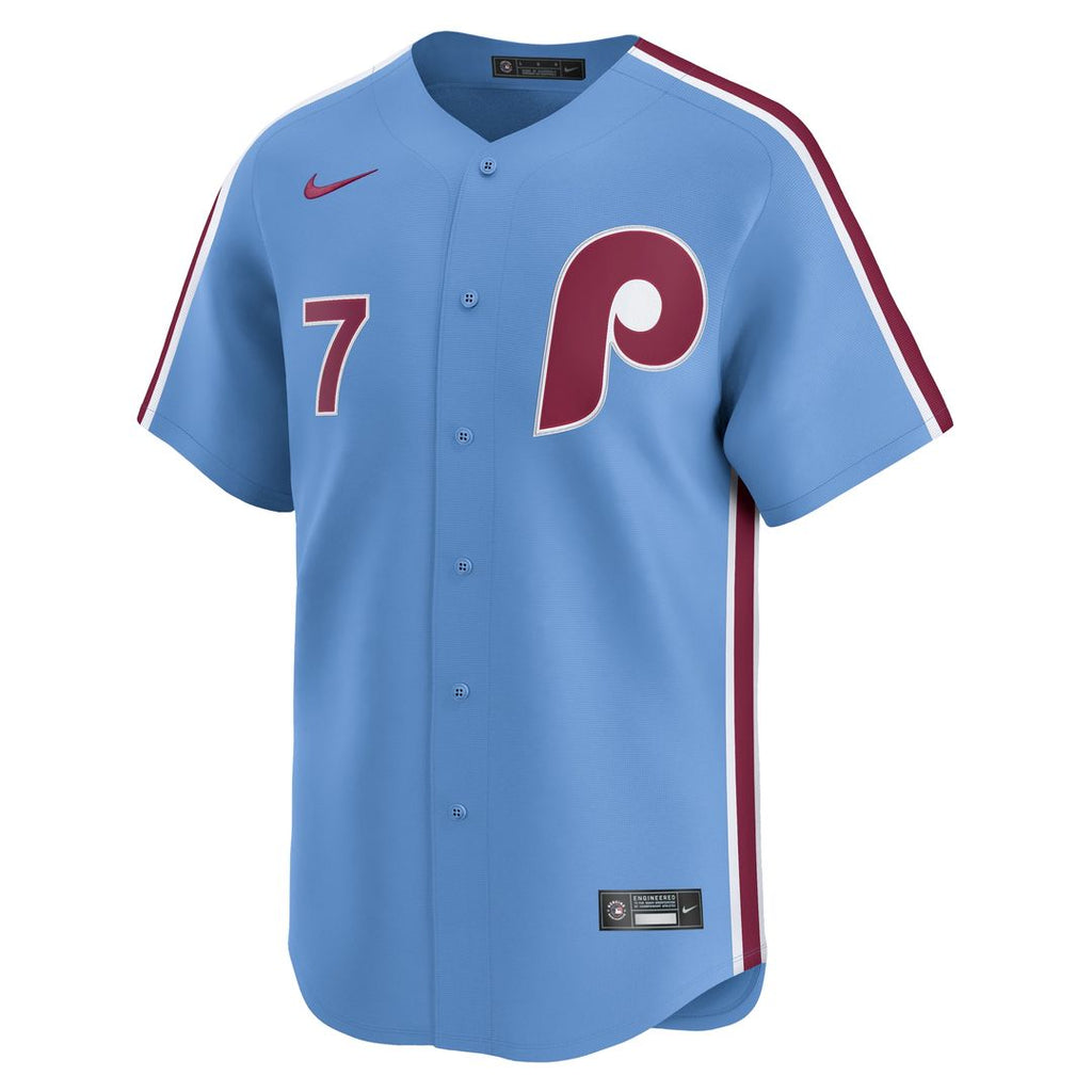 Trea Turner Philadelphia Phillies Nike Home Limited Player Jersey - White