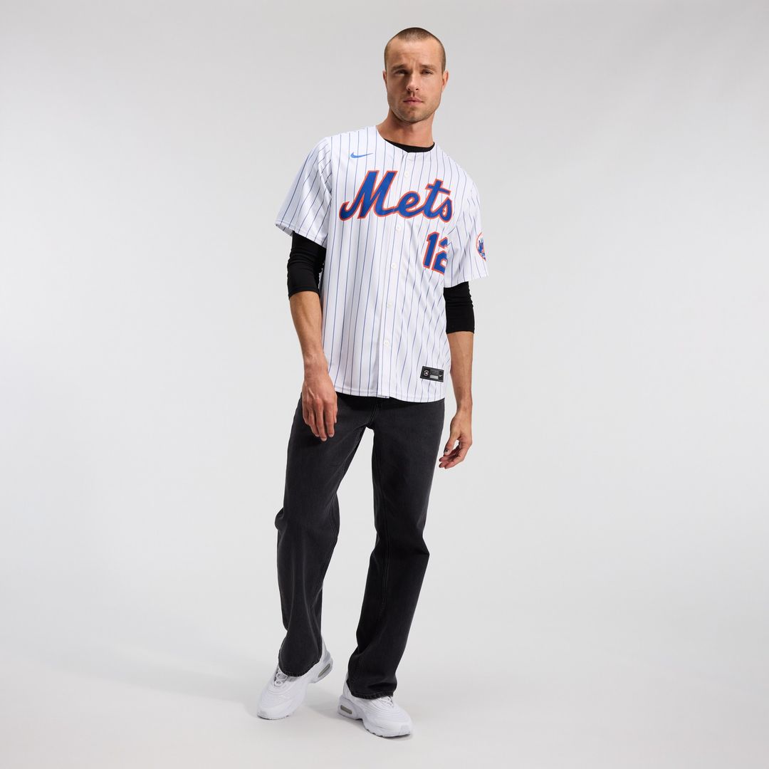 Francisco Lindor New York Mets Nike Home Limited Jersey - White