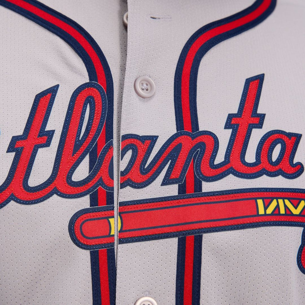 Ozzie Albies Atlanta Braves Nike Road Limited Player Jersey - Gray