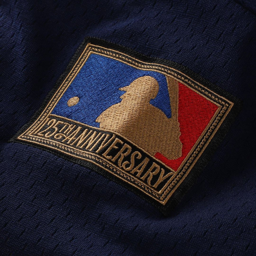 Bo Jackson California Angels Mitchell & Ness Cooperstown Collection Mesh Batting Practice Button-Up Jersey - Navy