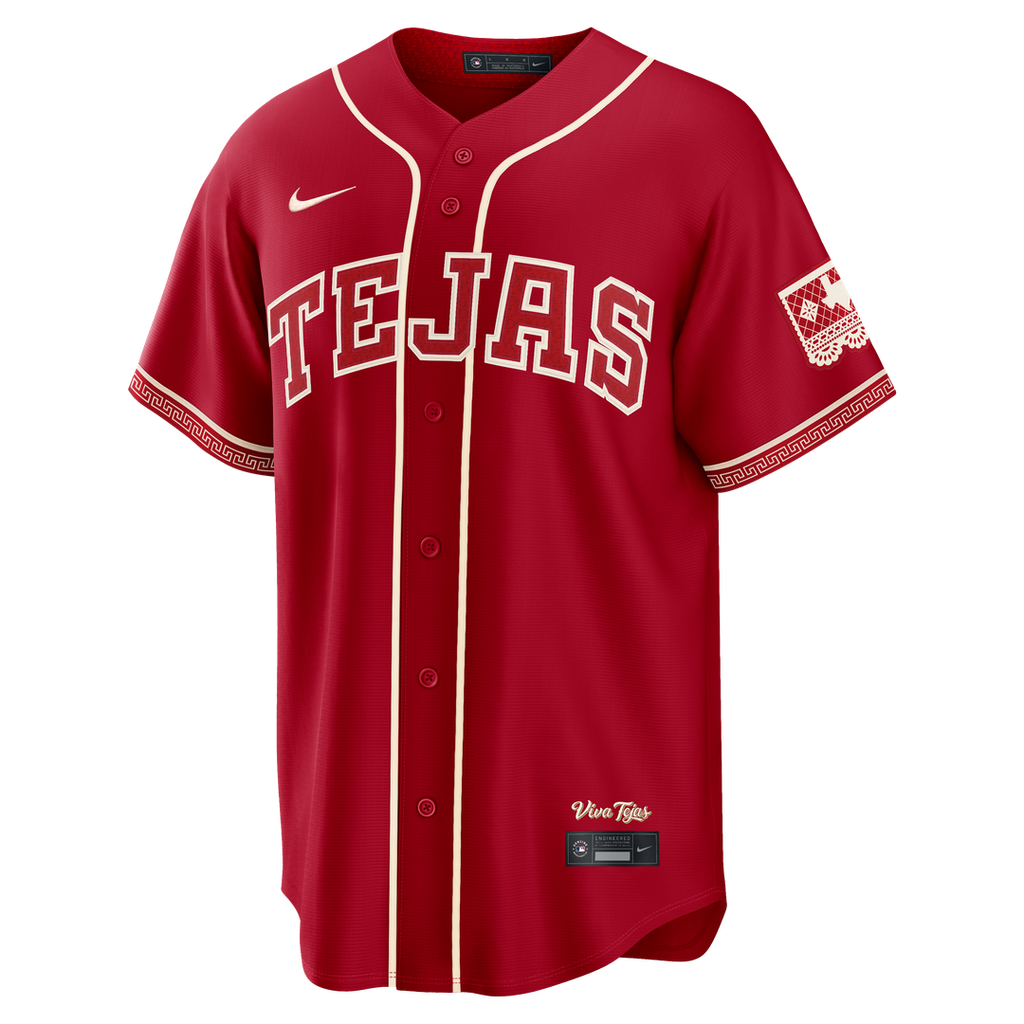 Joc Pederson Texas Rangers Nike 2026 City Connect Stadium Jersey - Red