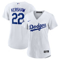 Clayton Kershaw Los Angeles Dodgers Nike Women's Home 2025 World Series Champions Replica Jersey - White