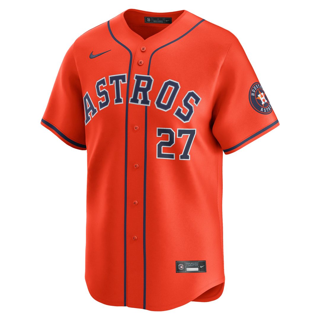 Jose Altuve Houston Astros Nike Road Limited Player Jersey - Gray