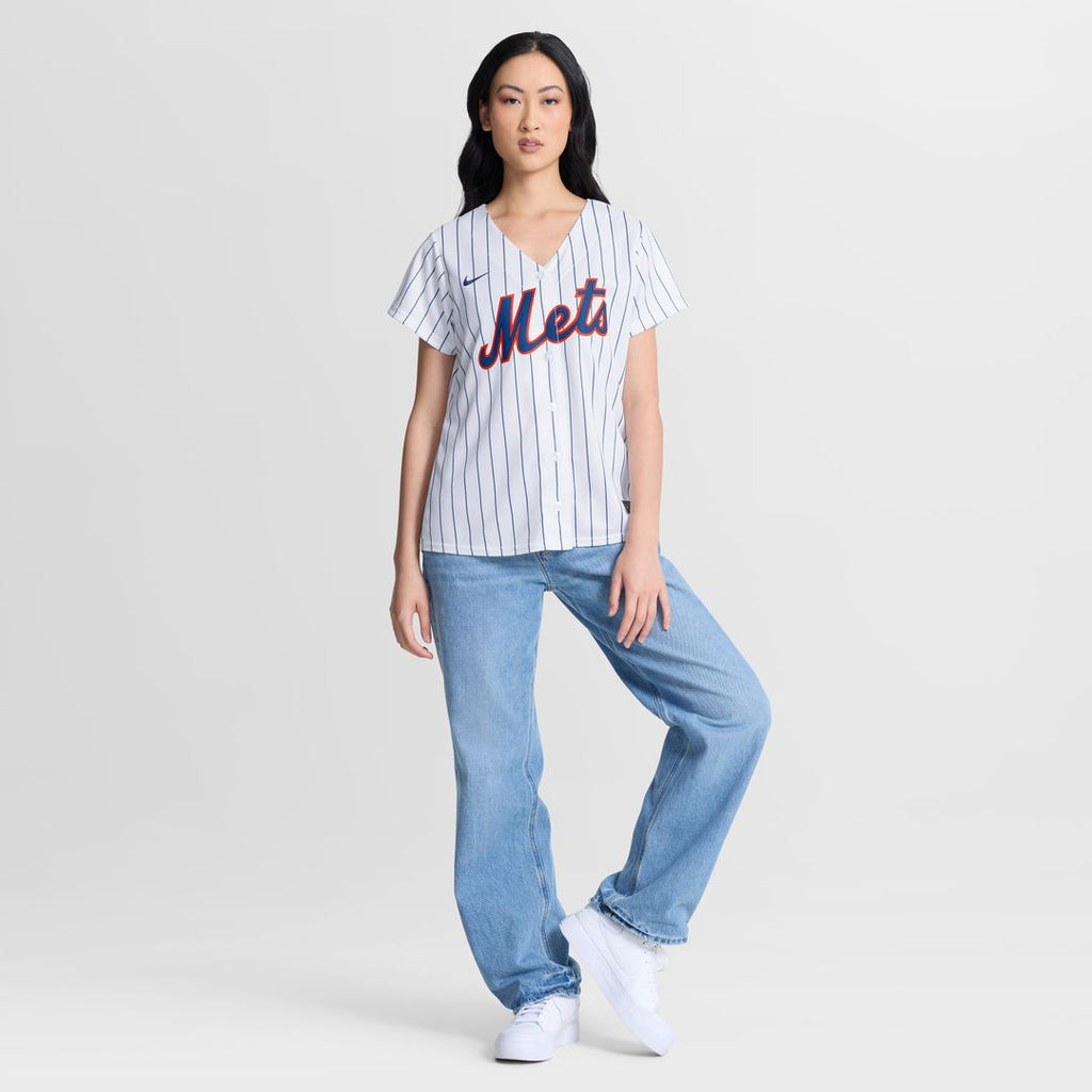 Francisco Lindor New York Mets Nike Women's Home Replica Jersey - White