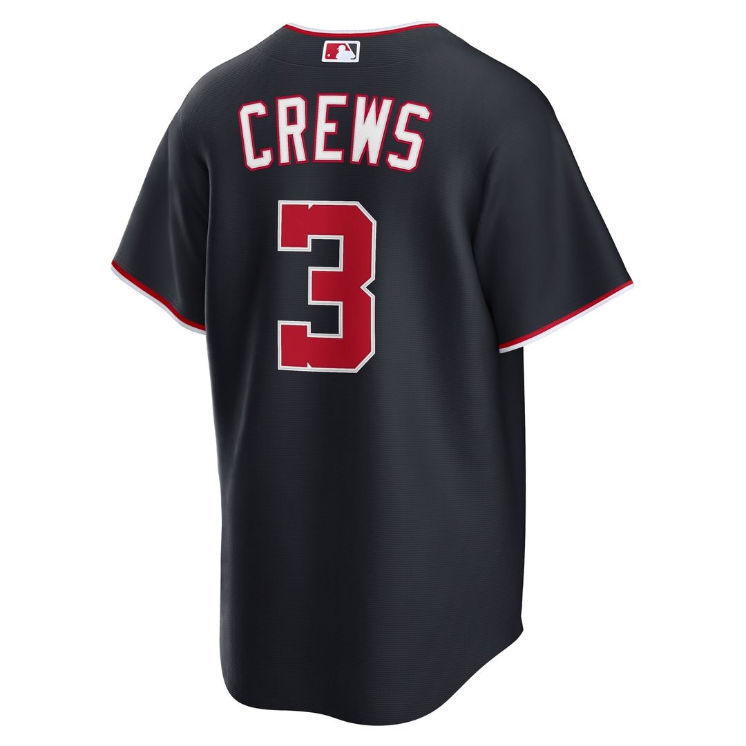 Dylan Crews Washington Nationals Nike Alternate Replica Jersey - Navy
