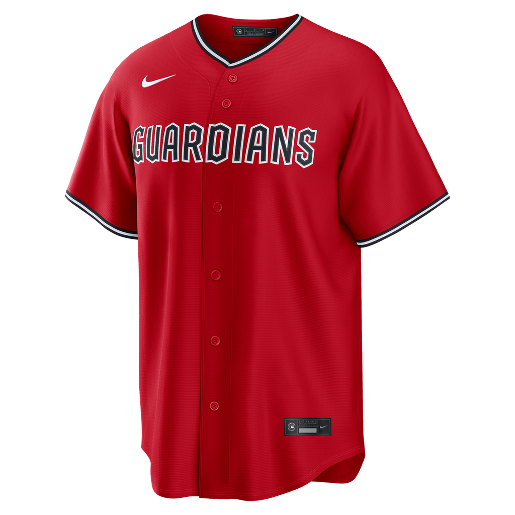 Travis Bazzana Cleveland Guardians Nike Alternate Replica Jersey - Red